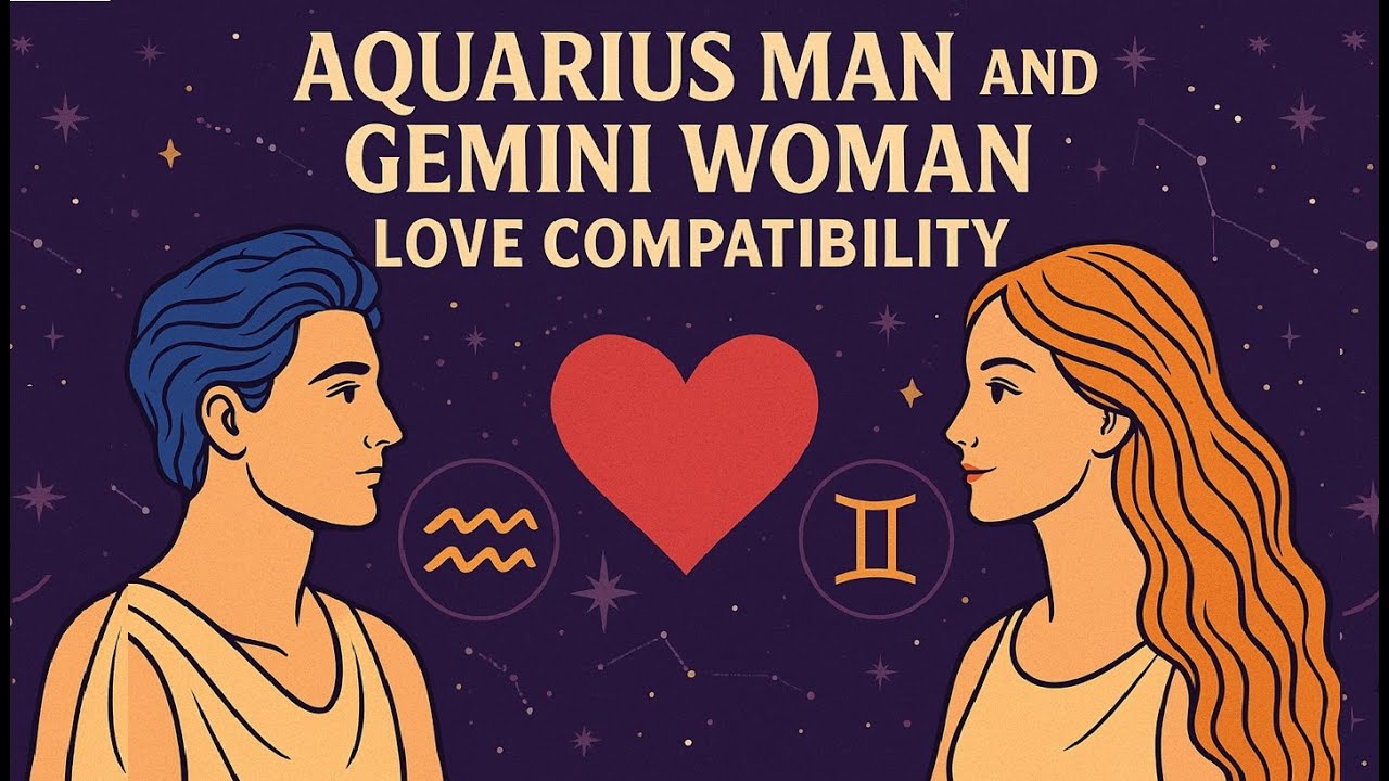 Aquarius Man and Gemini Woman Love Compatibility: The Perfect Zodiac Match