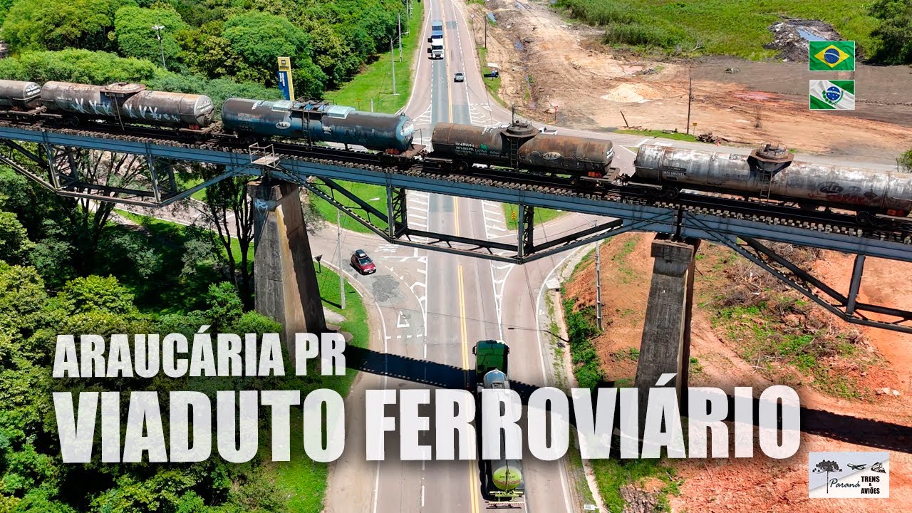 Viaduto Ferroviário na PR-423 em Araucária PR