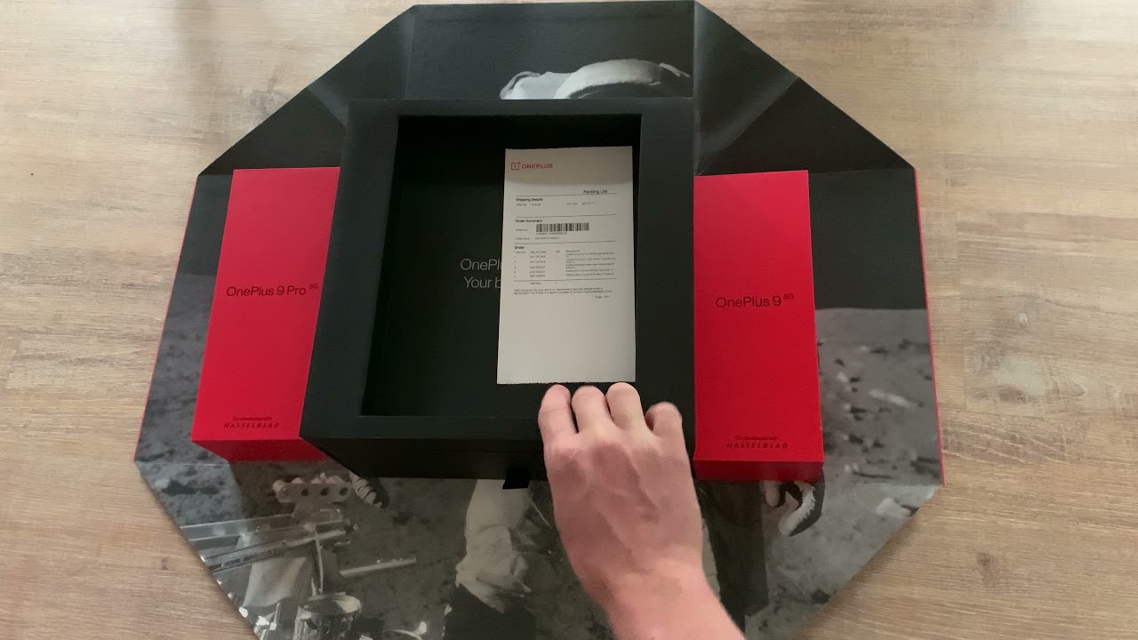 Unboxing OnePlus 9 Mediakit