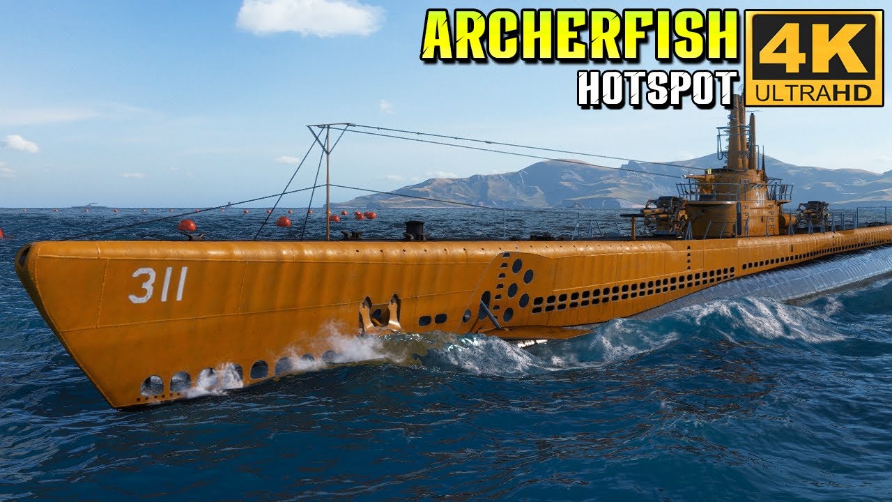 Archerfish: MVP on Hotspot Map - World of Warships