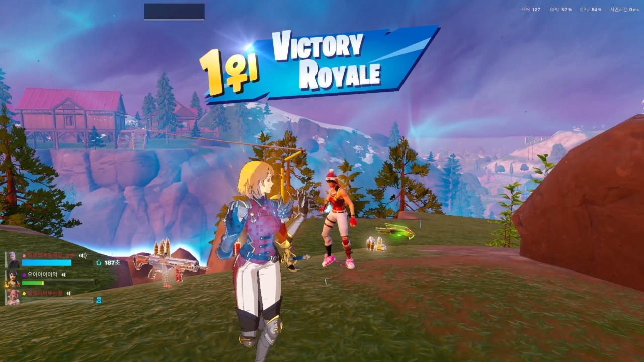 나만의 레벨업 차해인 1등(최고팀플)#fortnite #포트나이트 ##fps #super  #게임 #hollywood #winterolympics #igris #sungjinwoo