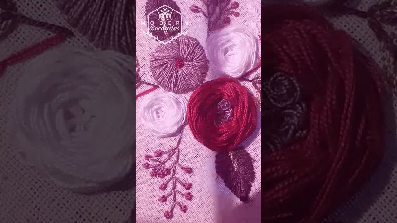 Hand embroidery stitch - free embroidery pattern | Hand embroidery DIY 