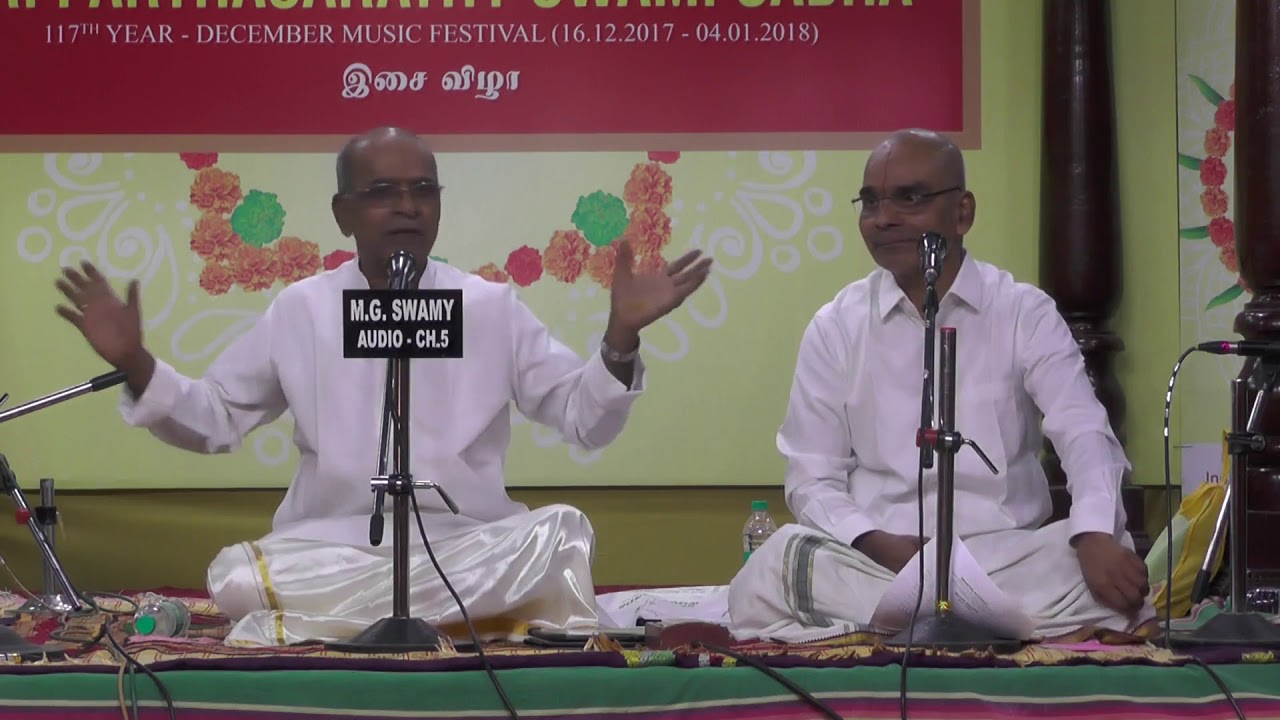Hydreabad Brothers l Lec Dem l December Music Festival 2017 l Sri Parthasarathy Swami Sabha