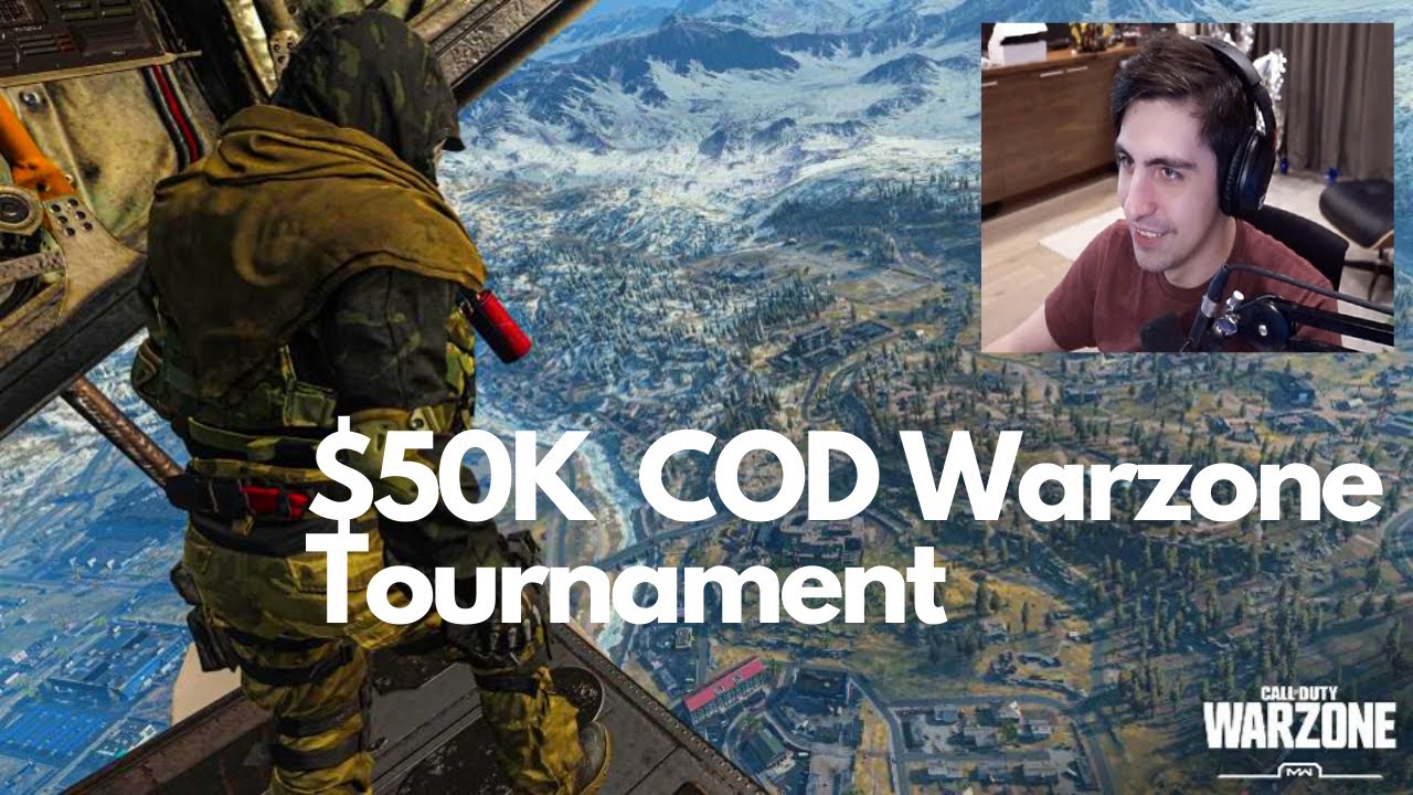 Shroud Destroying in COD Warzone $50K Tournament - Part 1