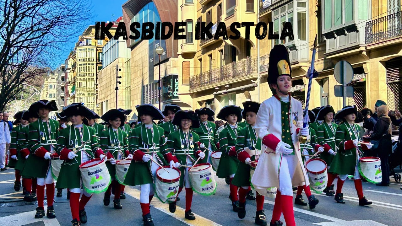 Tamborrada infantil ikasbide ikastola 2026