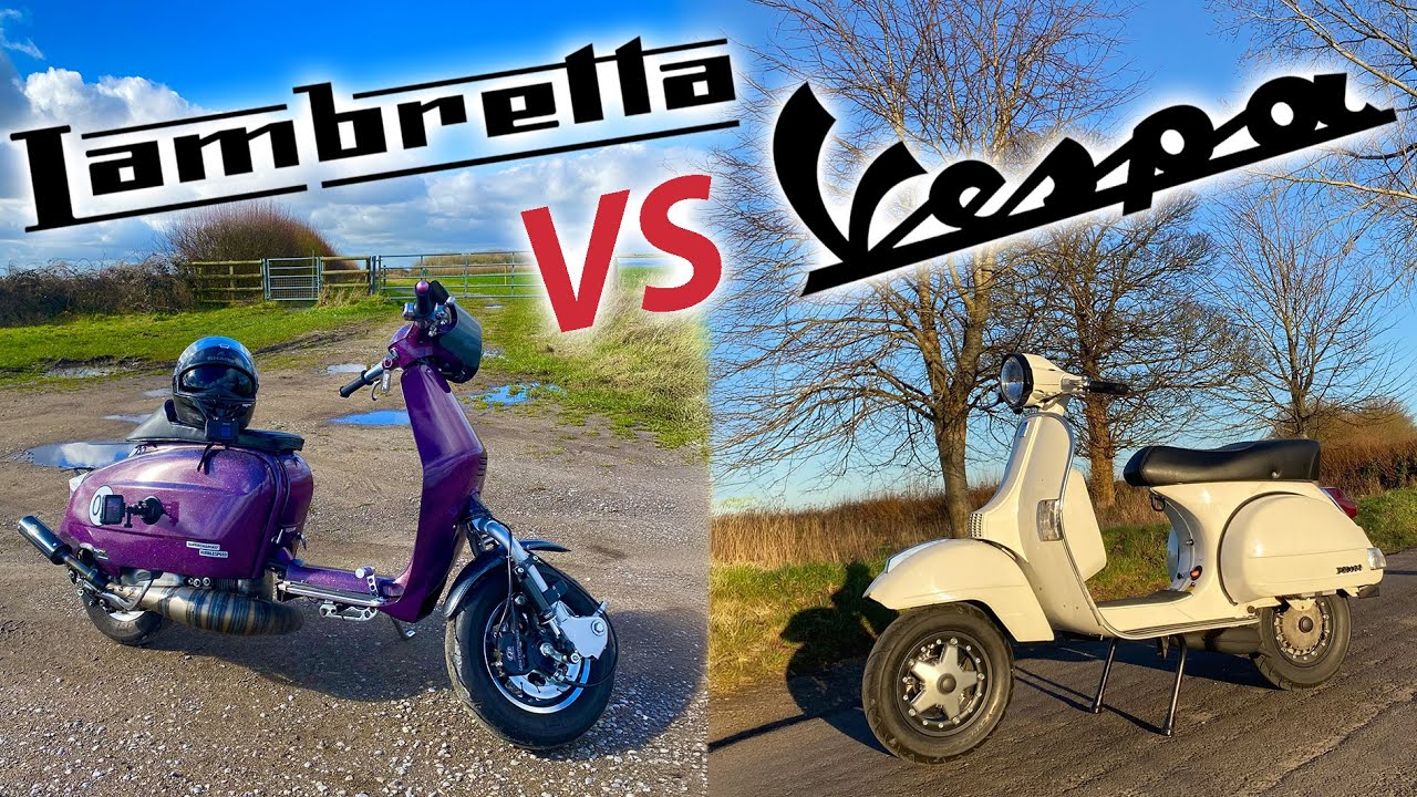 Vespa VS Lambretta SHOWDOWN !!!