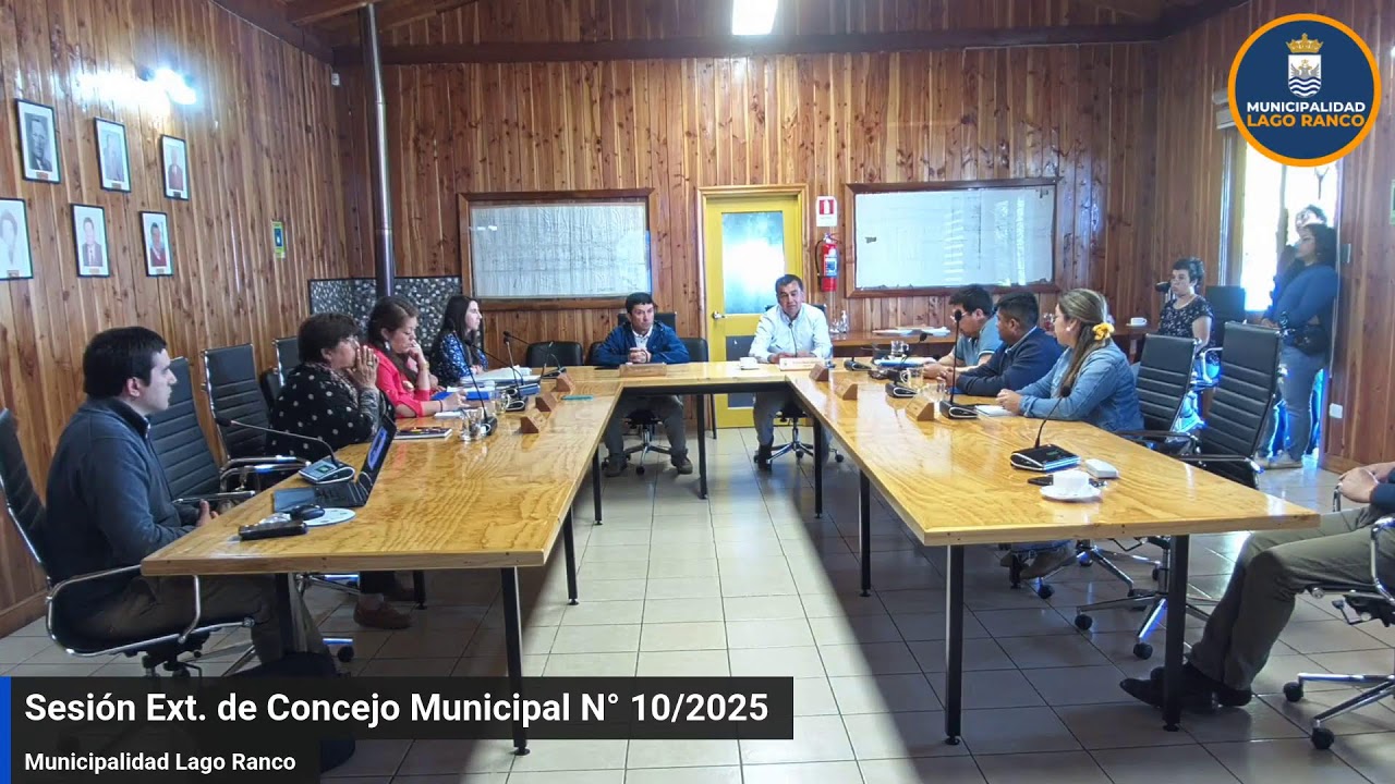 Sesión de Concejo Ext. N° 10 / 09.12.2025