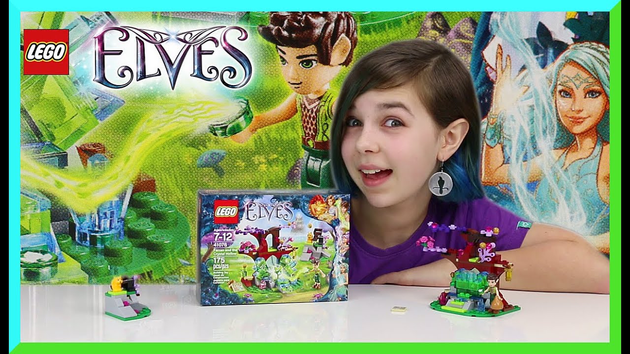 Lego Elves - Farran and the Crystal Hollow Review - New Elf and Magic Set!