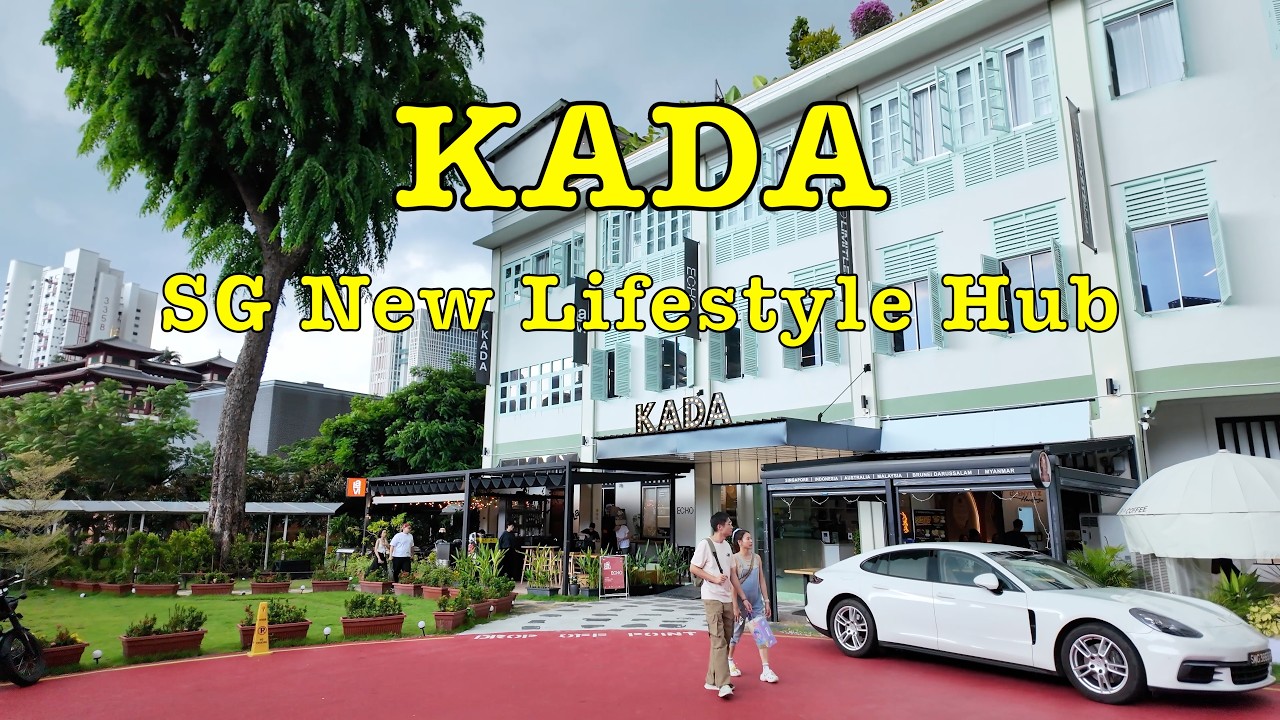 KADA Maxwell at Kadayanallur Street #singapore #liftstyle #cafes  #rooftopdining #oldbuilding