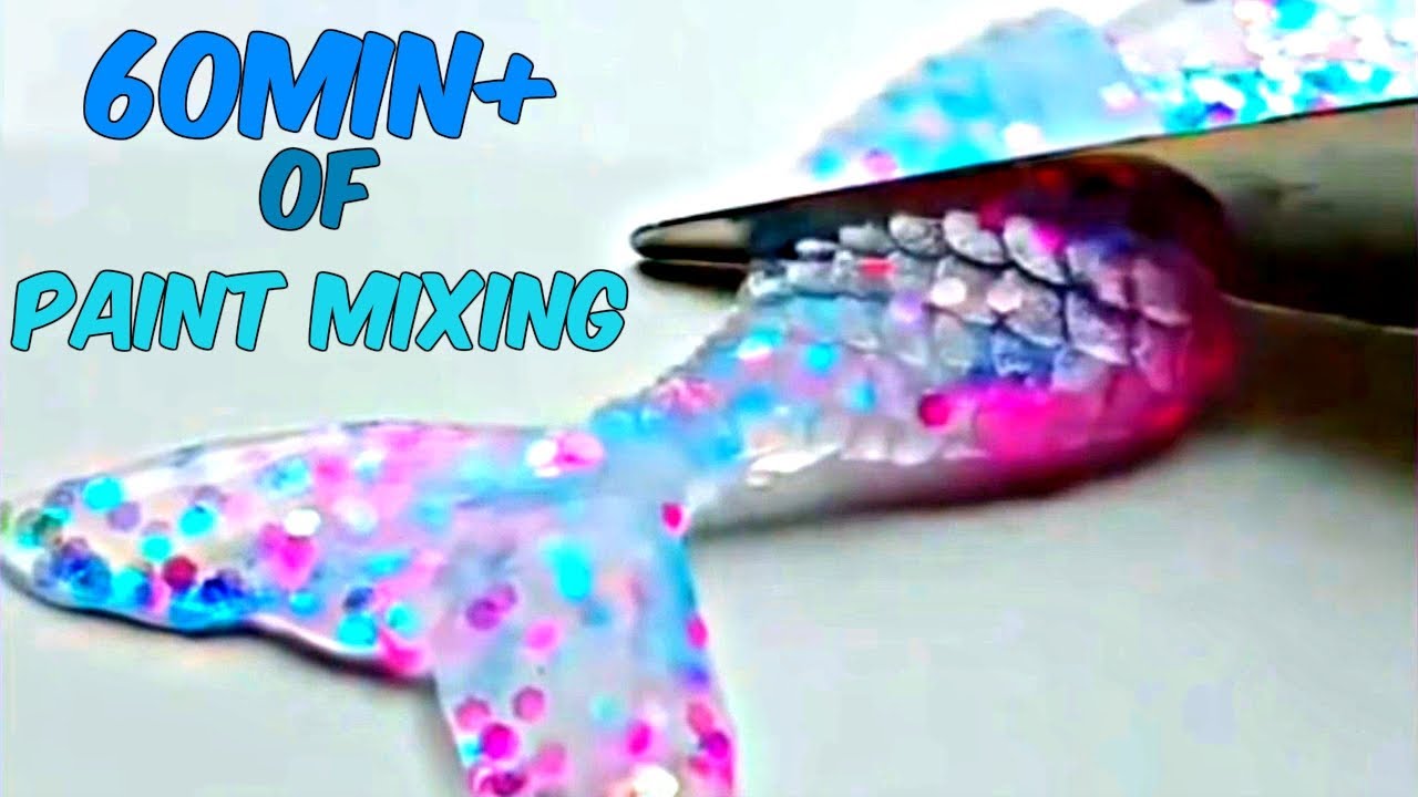60 Minutes Of Pure Satisfaction! | Paint Mixing |  ASMR
