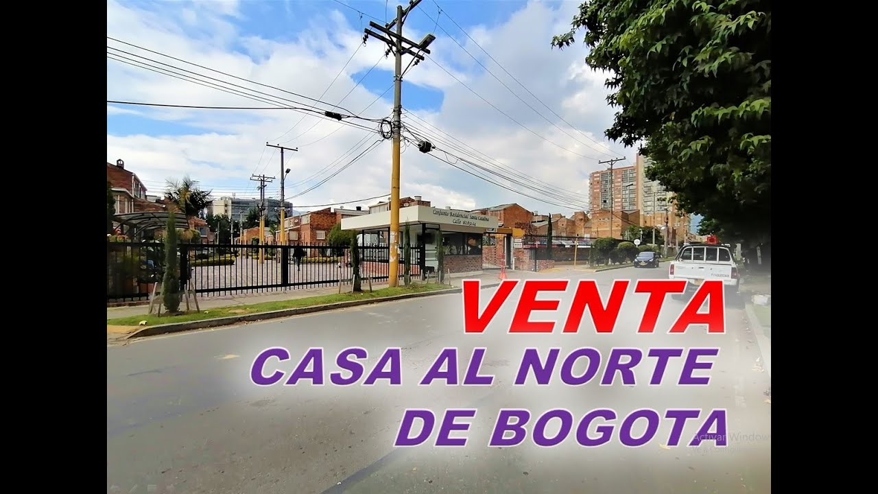VENTA DE CASA AL NORTE DE BOGOTA 298 MILLONES NEGOCIABLES!!  BAJO DE PRECIO!!!