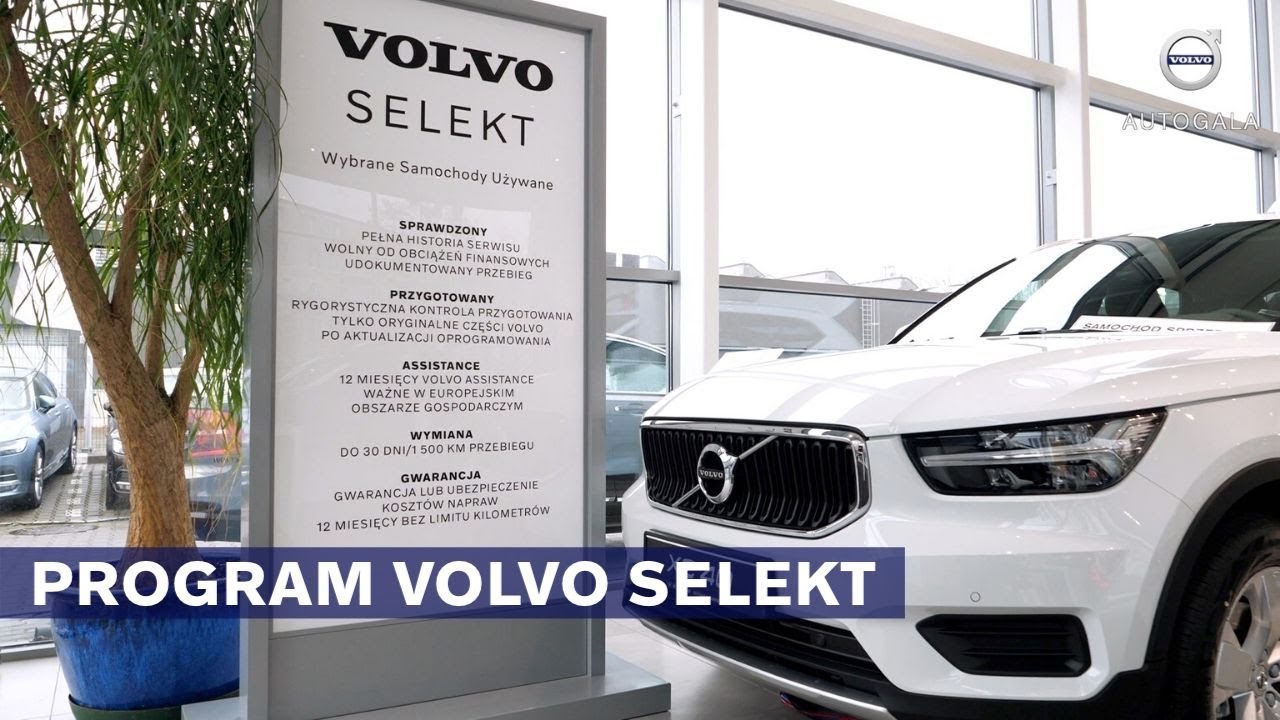 Program sprzedaży samochodów używanych VOLVO SELEKT | Autogala Volvo