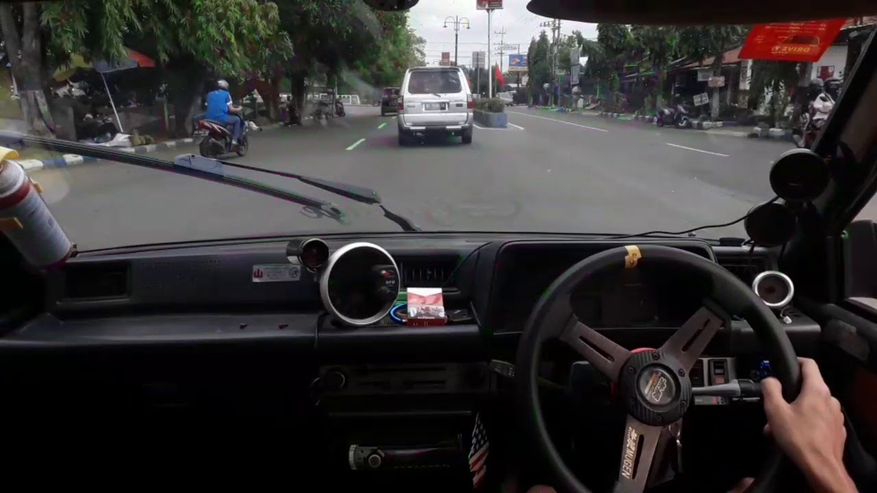 Charade Turbo// Test daihatsu charade turbo G11R part1// dalam kota