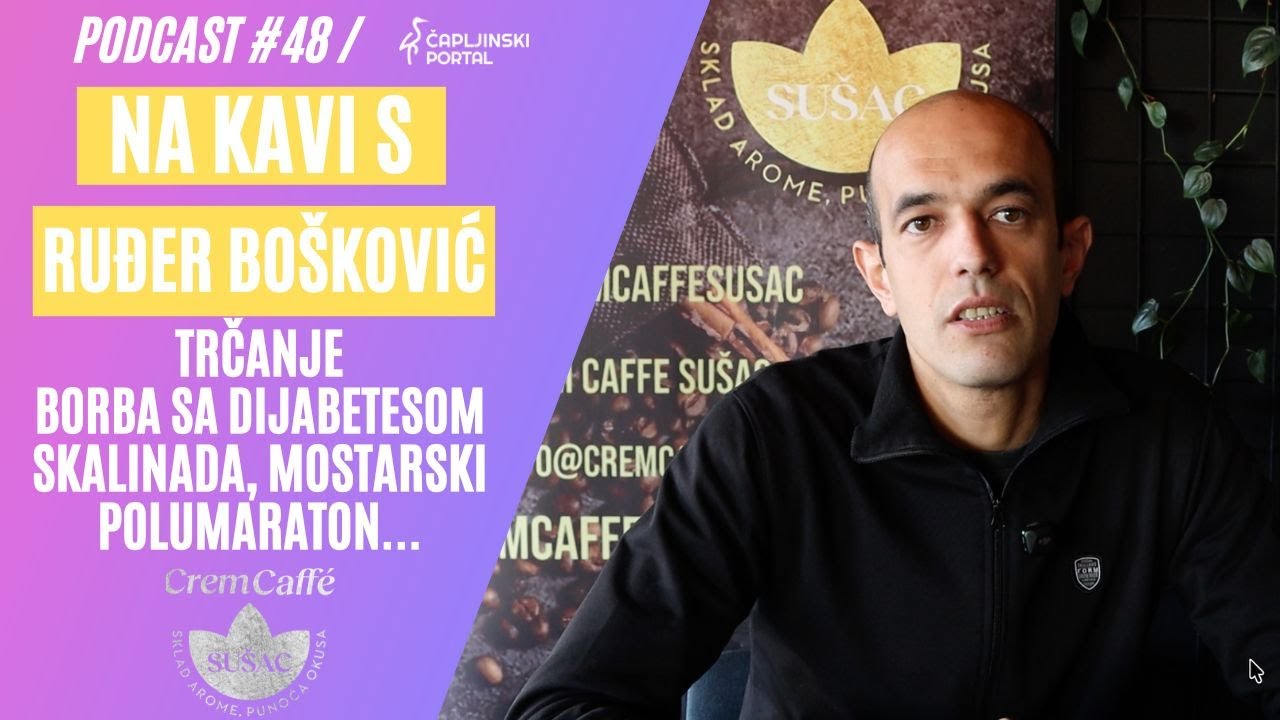 Na kavi s ''Crem Caffe Sušac'': Ruđer Bošković - s dijabetesom trči maratone!