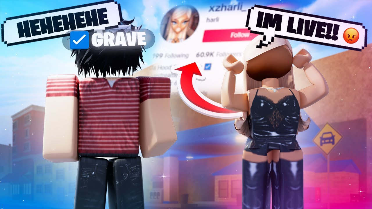 So I Raided This Live Barbie TikToker On Da Hood 😳