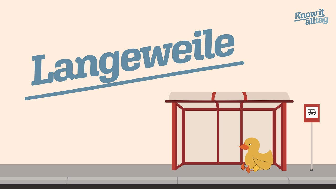 Langeweile - was sie wirklich mit uns macht.