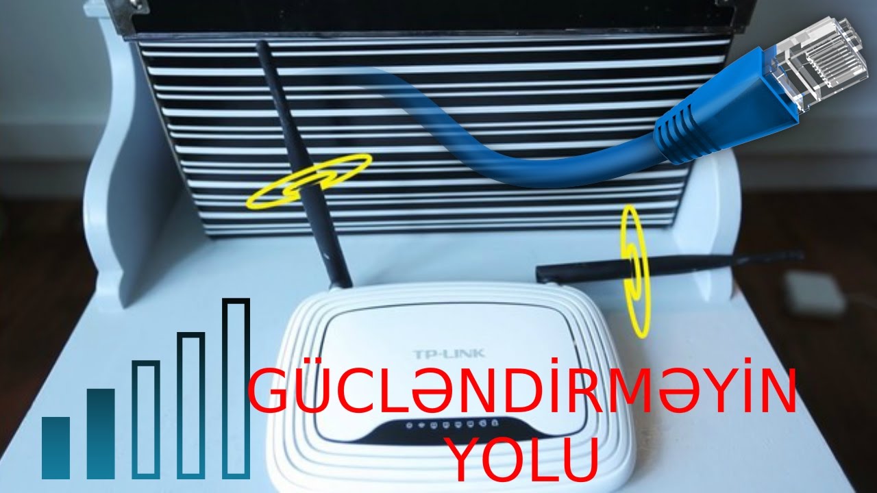 WiFi siqnalını gücləndirməyin 10 asan yolu
