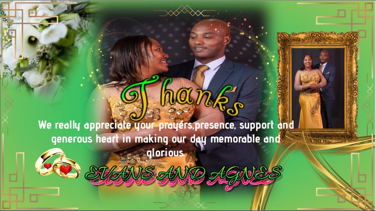 AGNES WEDS EVANS - 15/08/2025