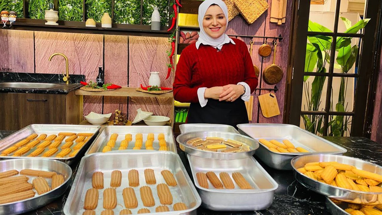 سنة أولى طبخ مع الشيف آلاء الجبالي | بسكويت الزبدة - بسكويت بالشوكولاتة