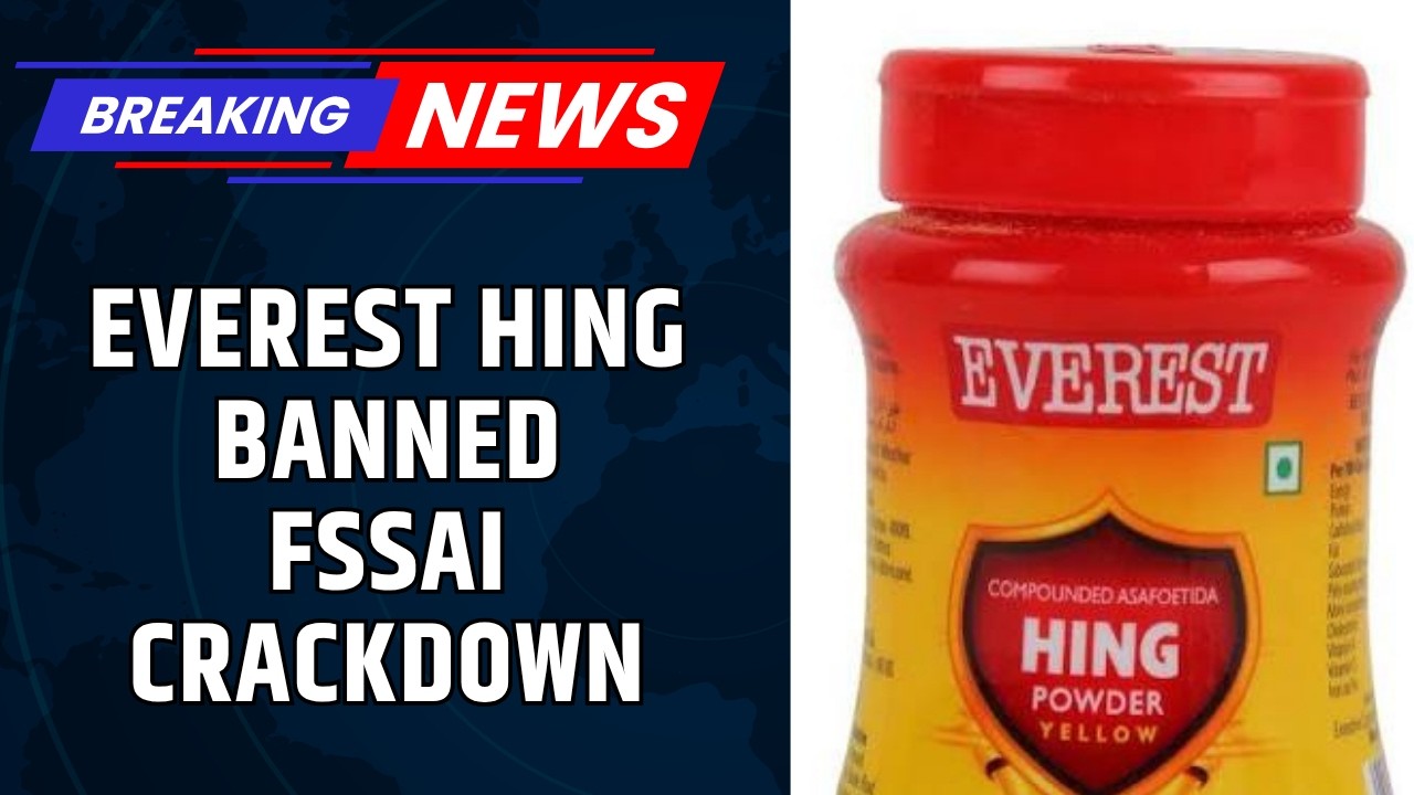 Everest Hing Banned: FSSAI Cracks Down Over Sub-Standard Quality | Food Safety Row | News18
