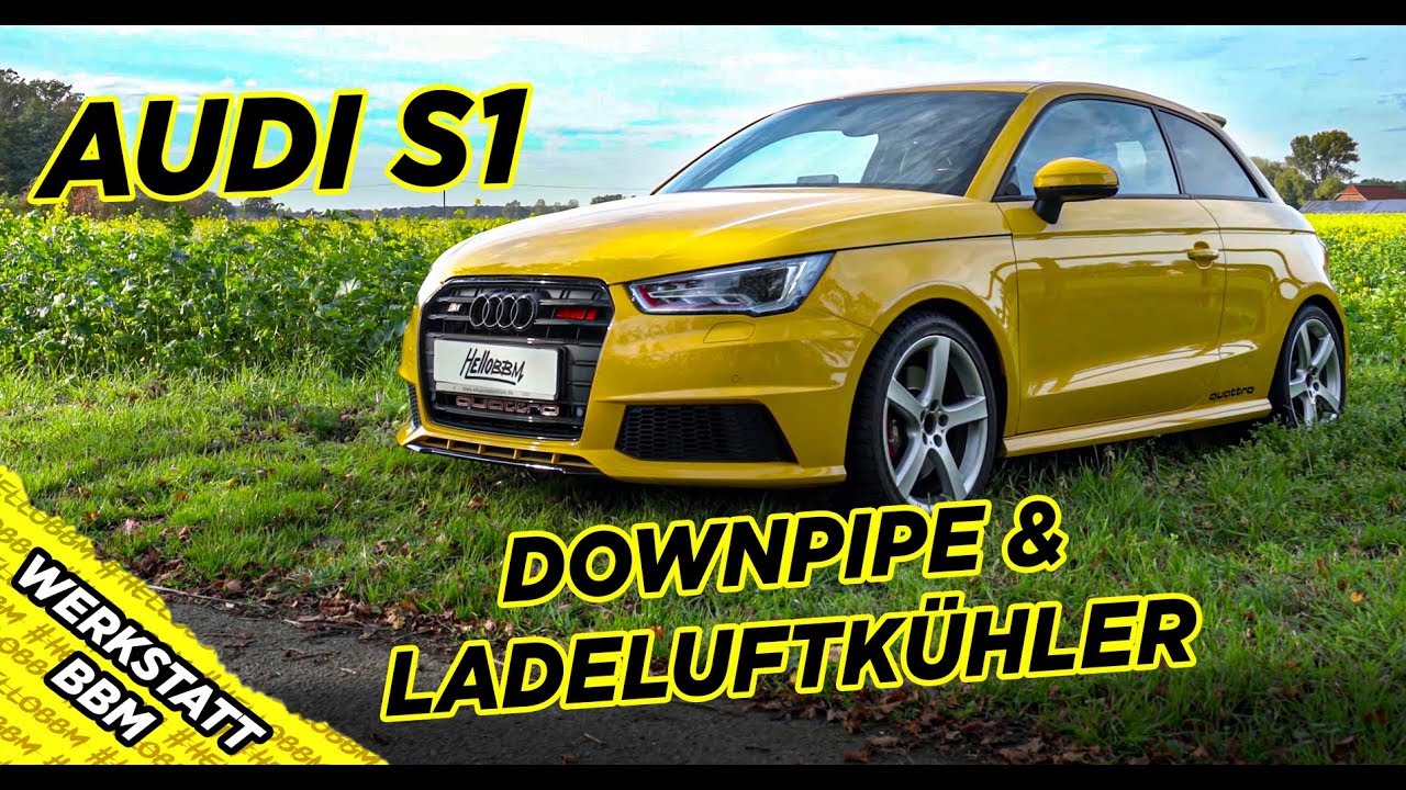Audi S1 bekommt Downpipe und Ladeluftkühler -Upgrade - BBM Motorsport