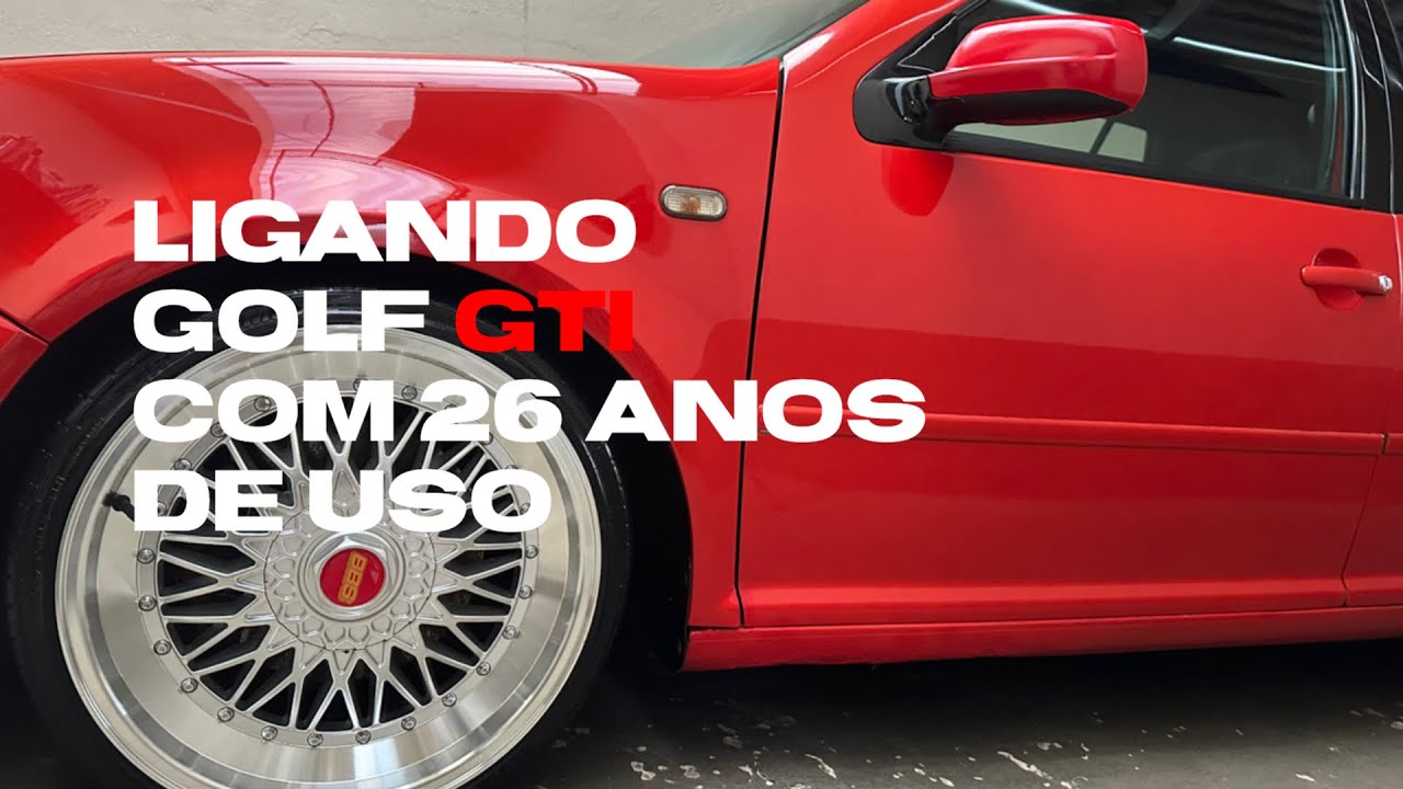 Golf GTI Mk4 ligando o motor 