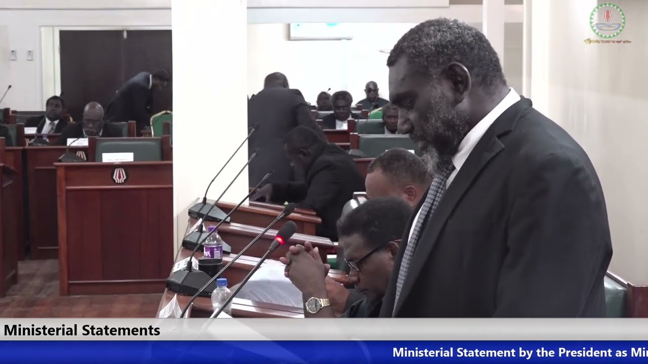 Statement by the President and Minister For Mining Hon Ishmael Toarama