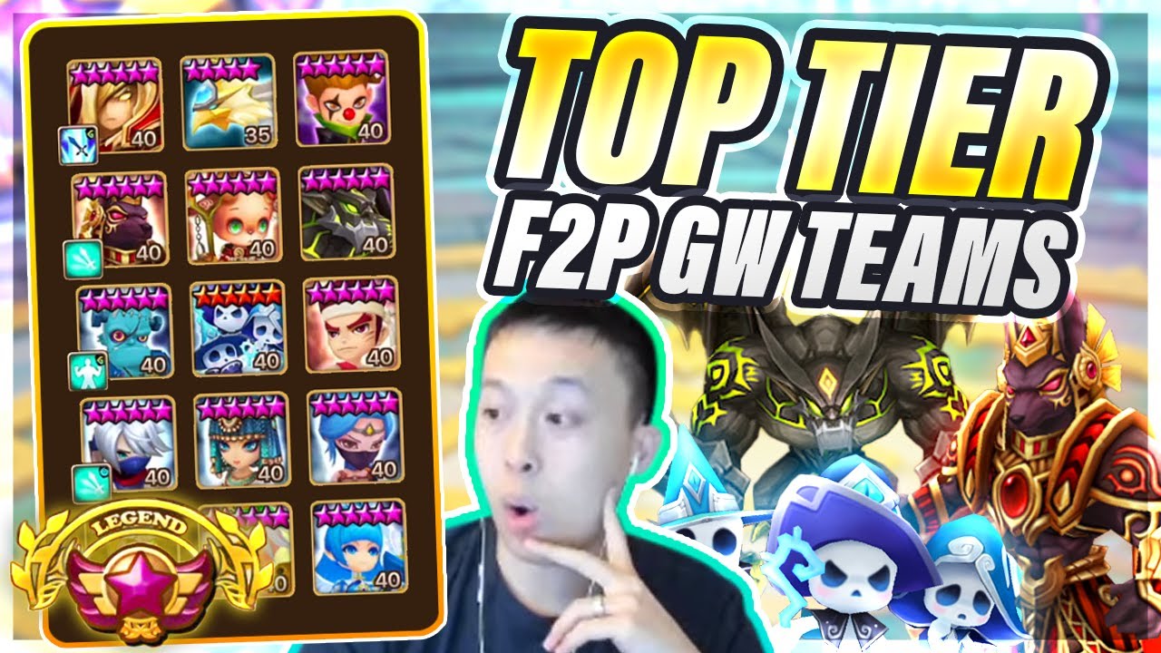 INGENIUS 100% F2P Guild Offense Team Comps! - Destroy Runes OP?!