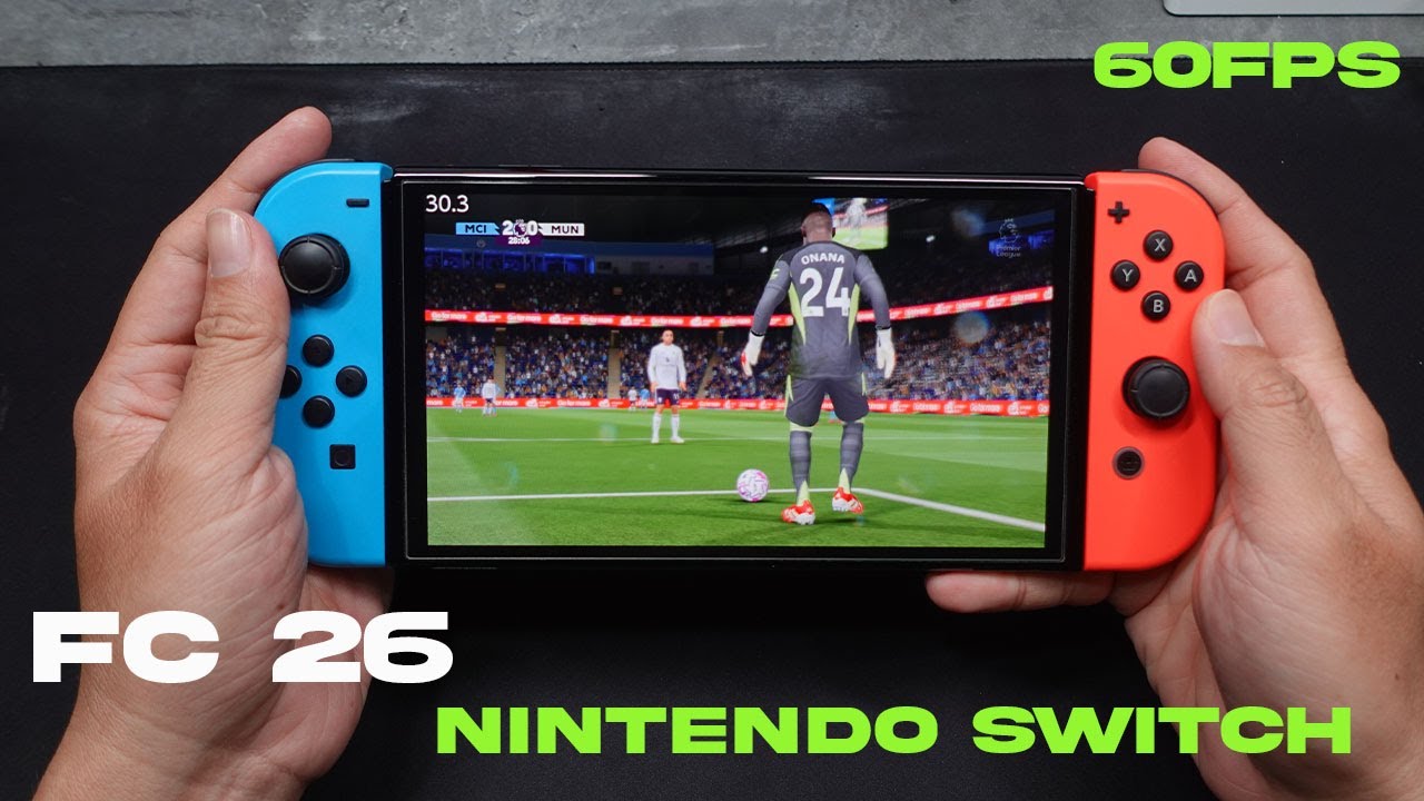 Fc 26 60fps mode on Nintendo Switch Oled
