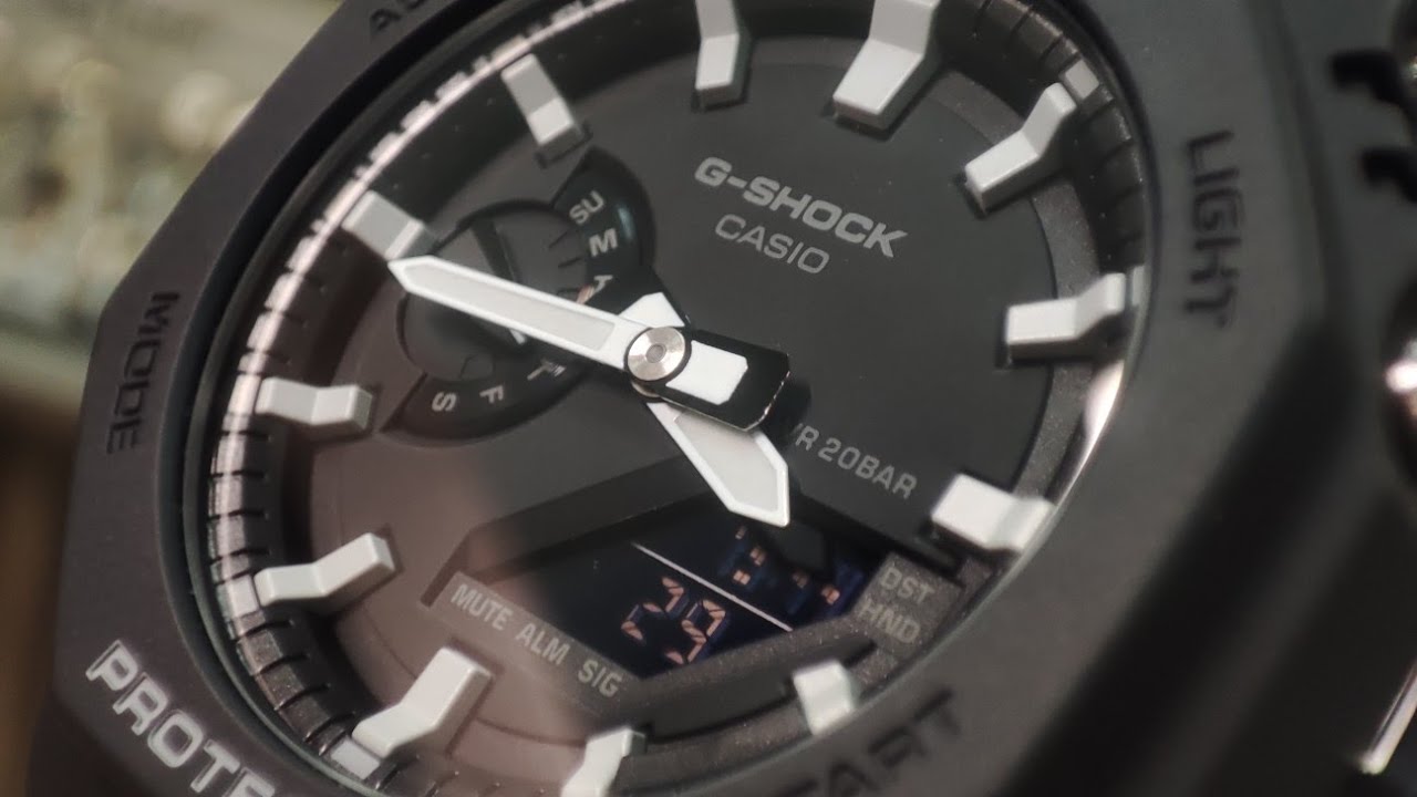 КАК ИЗМЕНИТЬ / НАСТРОИТЬ / УСТАНОВИТЬ ВРЕМЯ И ДАТУ CASIO GA-2100-1AER
