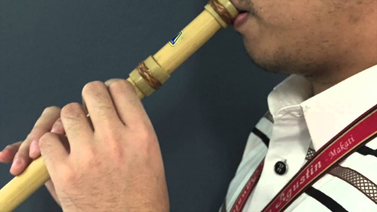 How to Play the Maestro Bamboo Flute by Mr. Quiambao