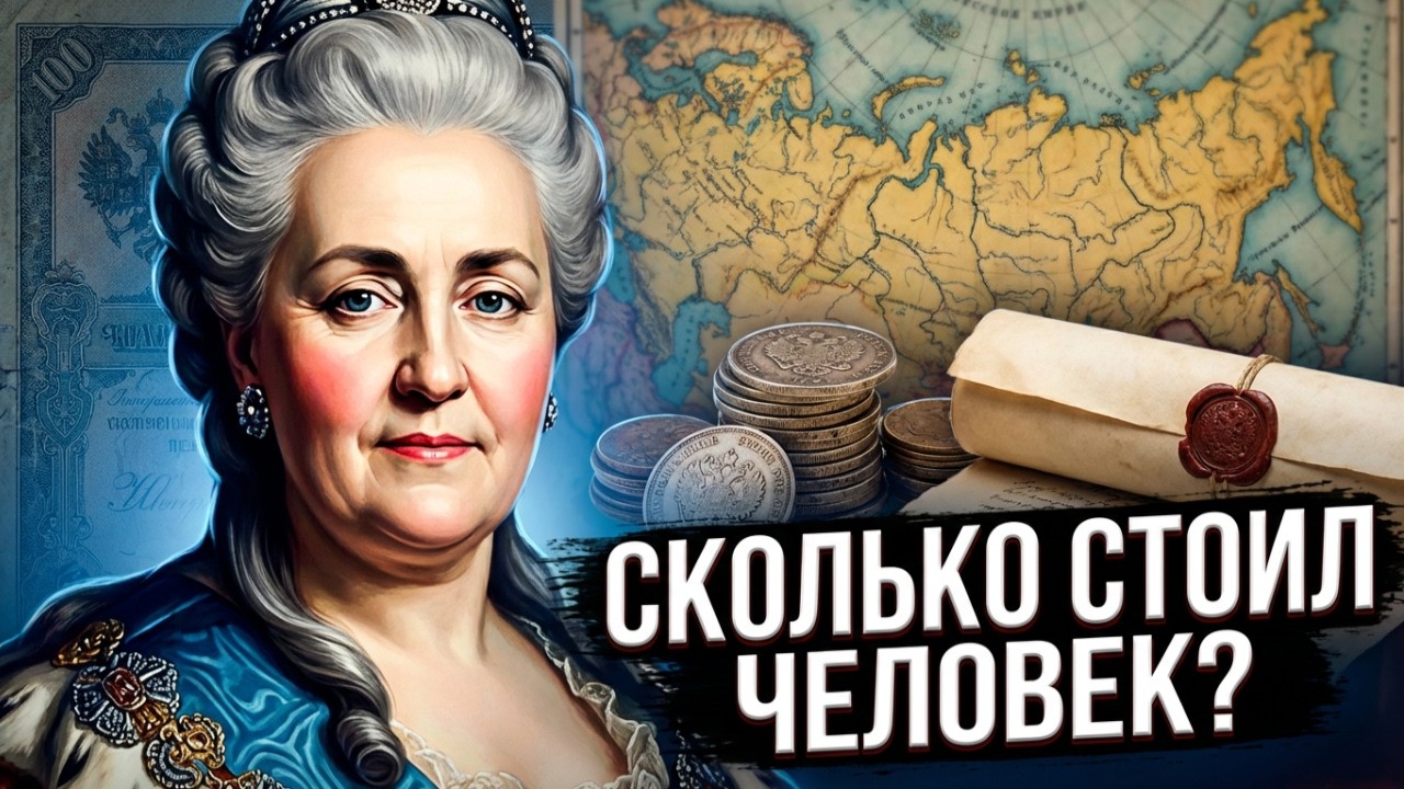 Сколько стоил крепостной при Екатерине II? Реальные цены на людей по документам XVIII века