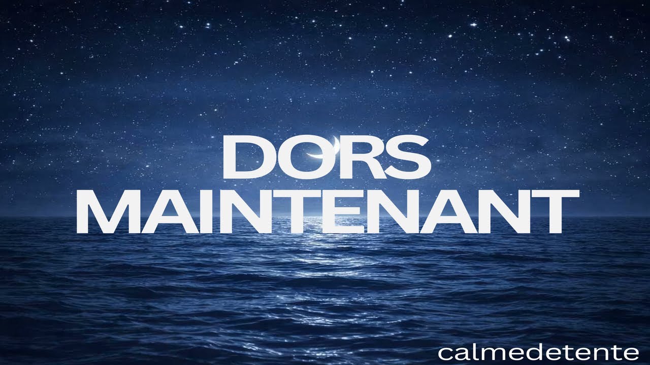 Océan Nocturne pour Sommeil Profond – 10h de Sérénité sous les Étoiles