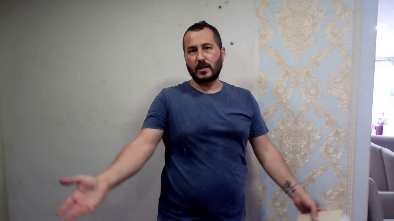 Duvar kağıdı nasıl sökülür / how to remove wallpaper /как снять обои со стен