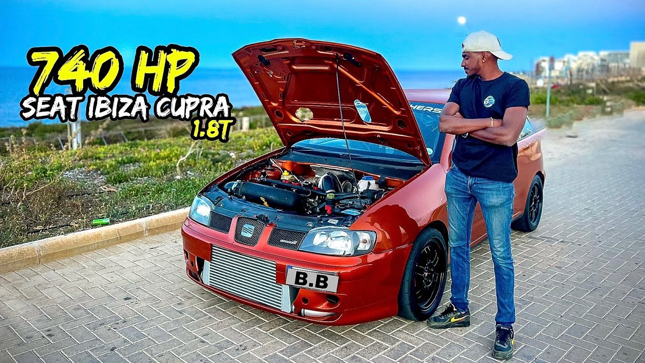 +700 CHEVAUX ! 1.100 KG 😱 1.8 TURBO 😈 (le kiff total !) Seat Ibiza cupra 6k2 🚀