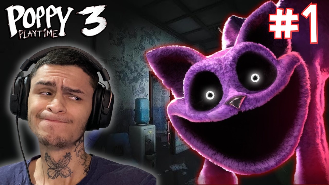 CATNET ESTÁ ATRÁS DE MIM - POPPY PLAYTIME CAPTULO 3 - PARTE 1