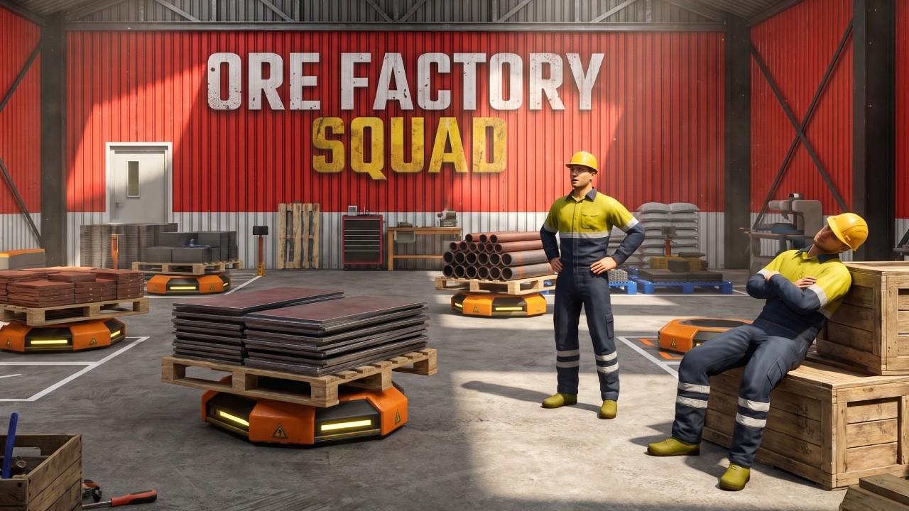 Roboter klauen meinen Mitarbeitern die Jobs ! - #21 Ore Factory Squad gameplay deutsch