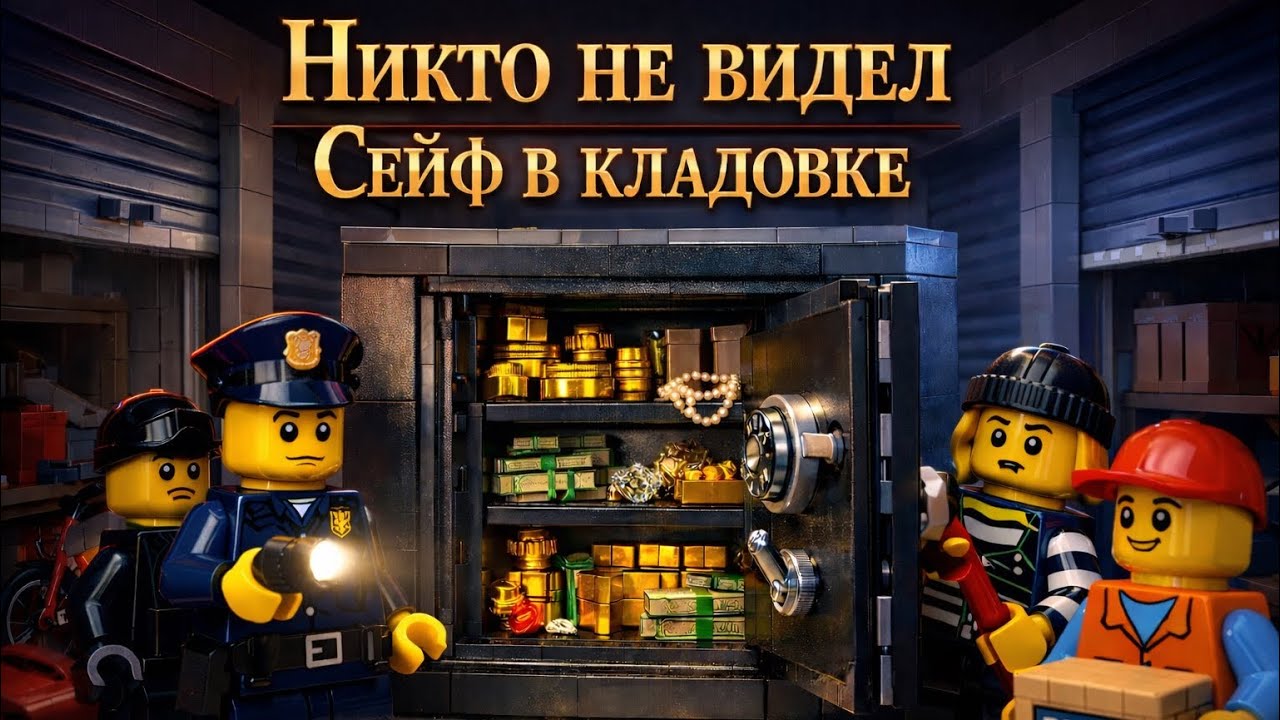 Нашли Сейф в Кладовке. Что внутри? Коллекция LEGO / Аукцион Контейнеров США Колорадо 