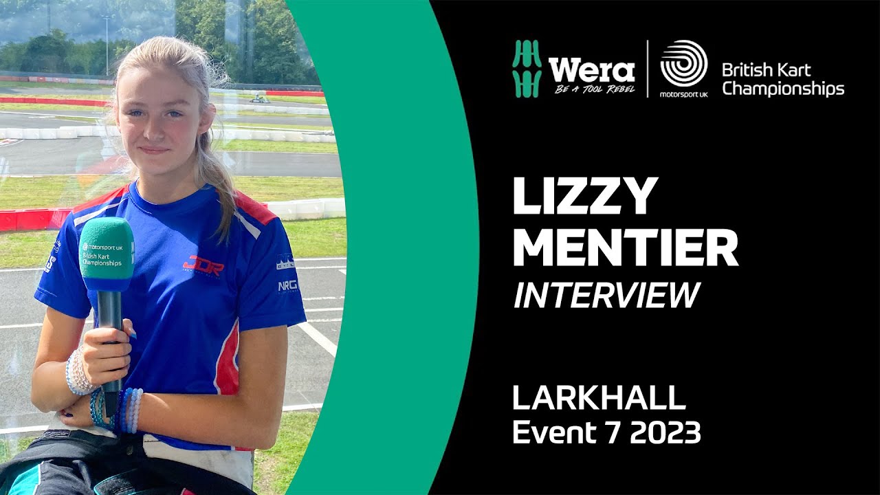 Lizzy Mentier Interview | Junior Rotax | Event 7, Larkhall | Wera Tools British Kart Championships