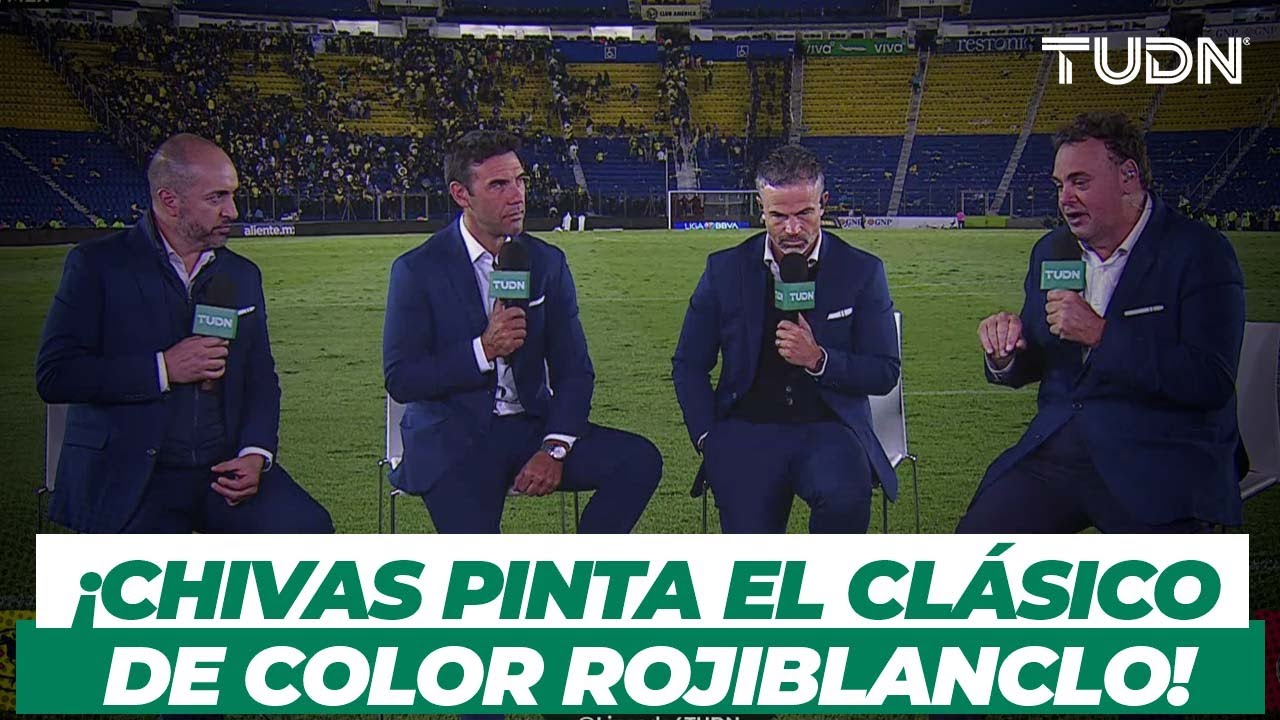 &iexcl;CL&Aacute;SICO ROJIBLANCO! Chivas se mete a la Ciudad de M&eacute;xico y vence al Am&eacute;rica | Resumen L&iacute;nea de 4
