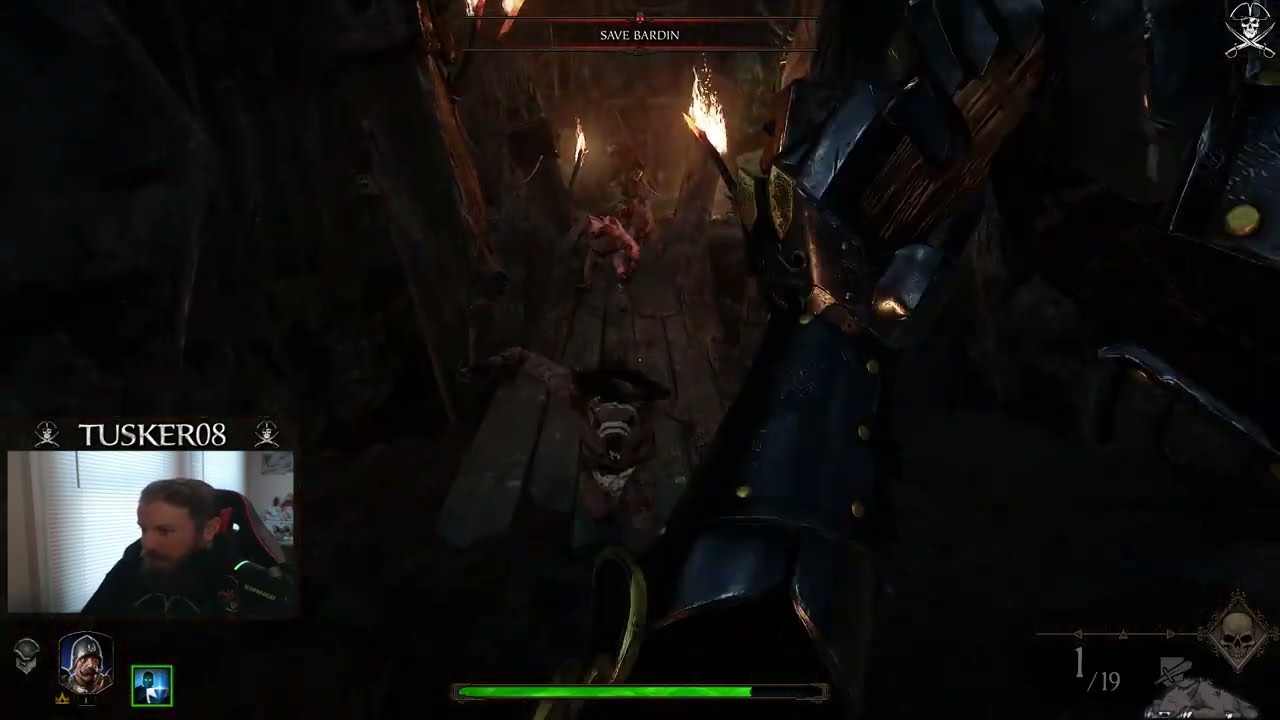 Checking out Warhammer Vermintide 2 for the first time today!