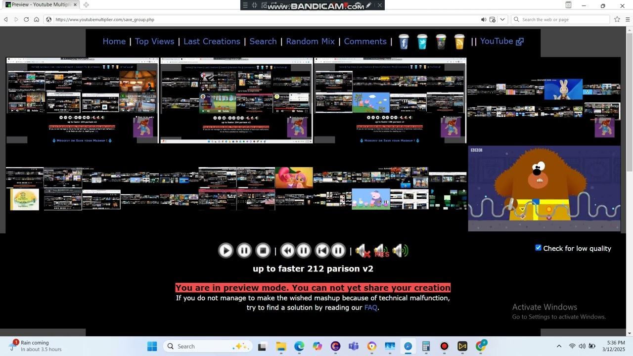 Up To Faster 212 Parison V2