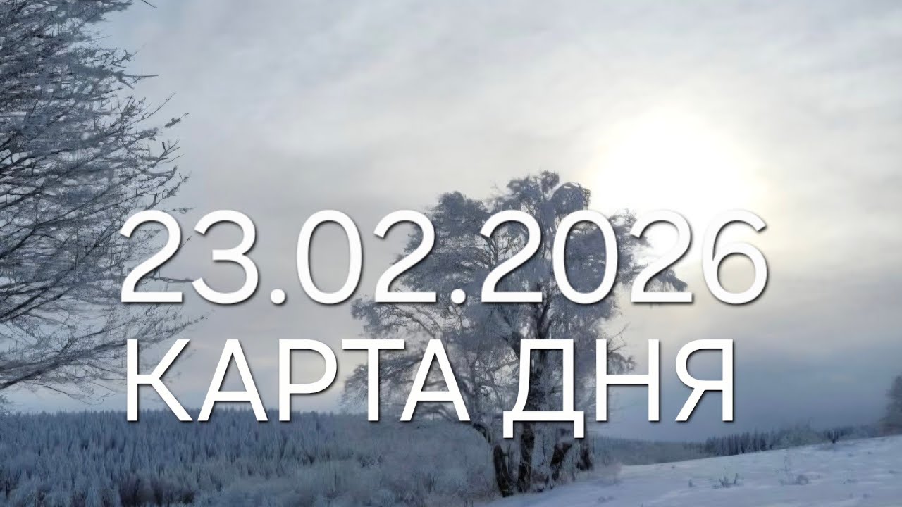 23  февраля 2026 | карта дня | все знаки зодиака 🃏🍀💫