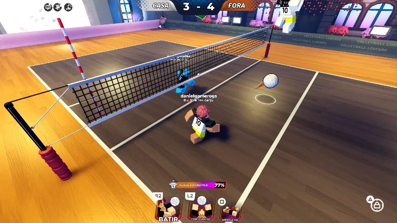 Em busca da Hitbox automática |Volley Ball Legends|