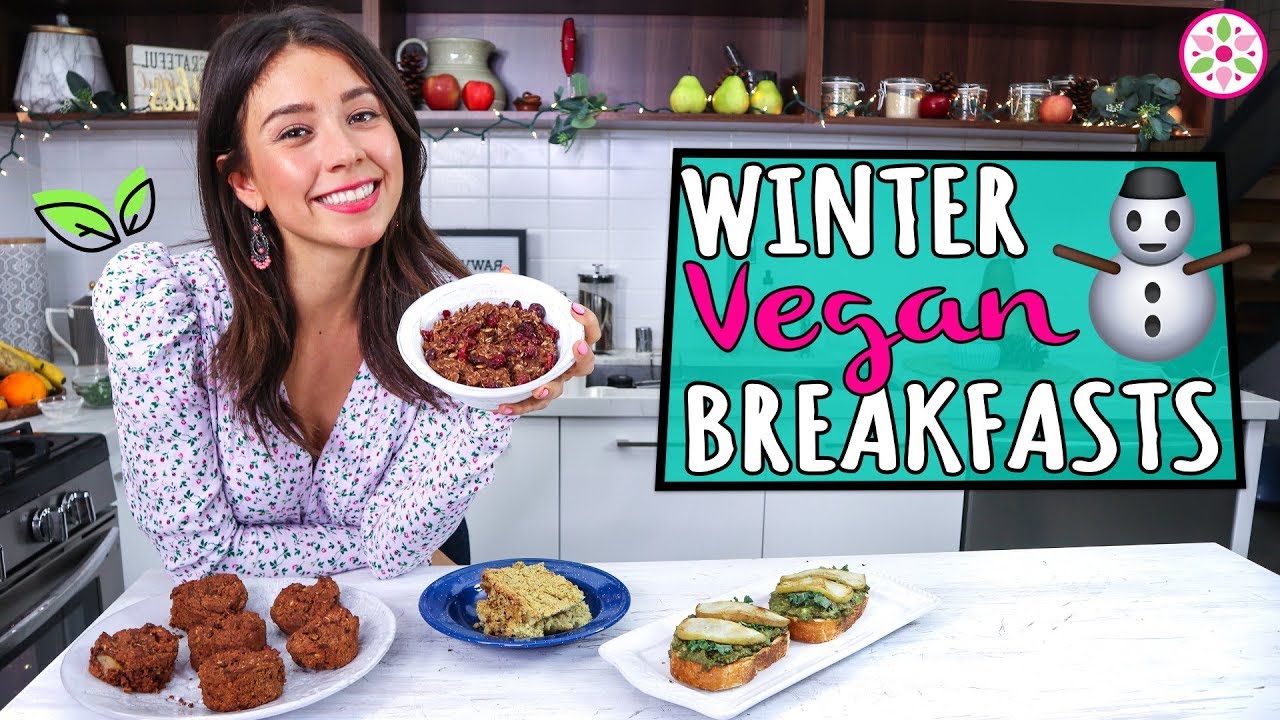 VEGAN BREAKFAST RECIPES! ❄️Vegan & Easy - Yovana