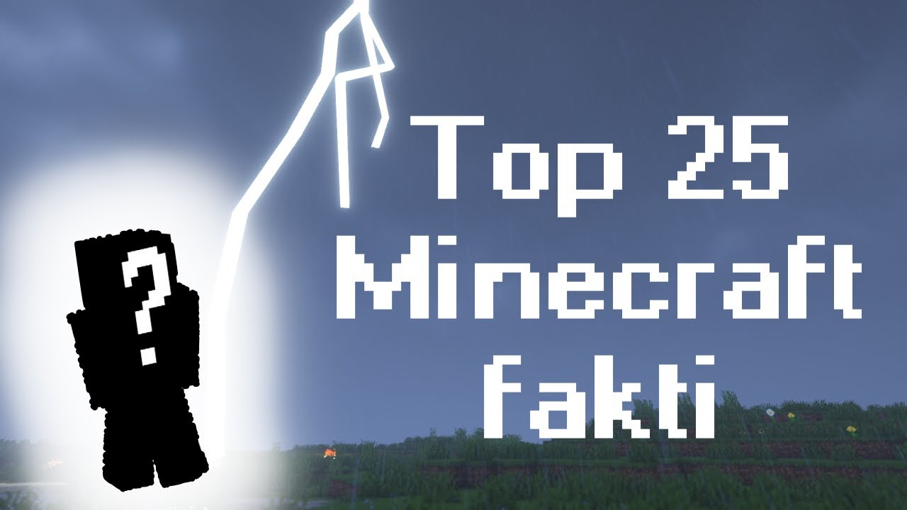 25 Fakti par Minecraft!