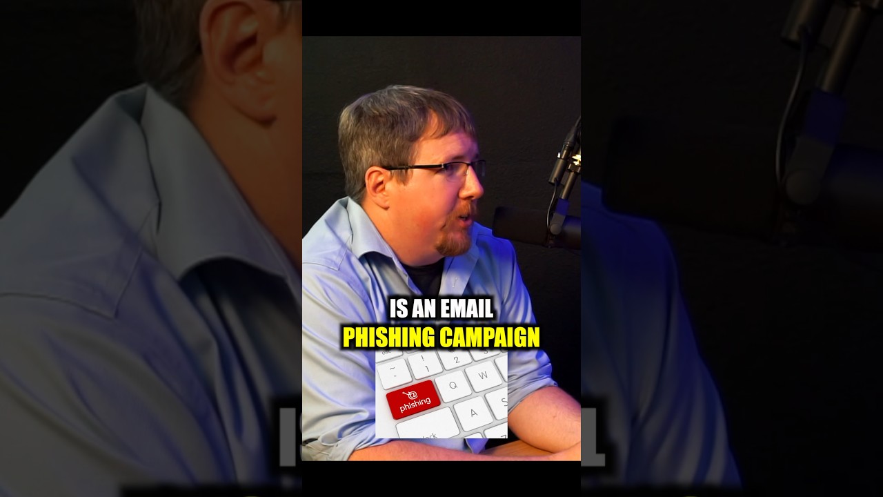 99% of all hacks are email phishing attacks #phishing #cybersecurity #computers #cybercrime #hacker