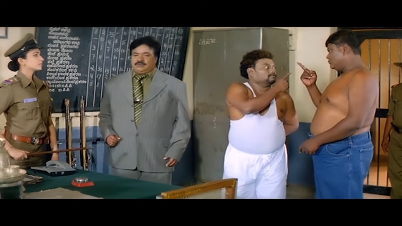 ಹೆಚ್ಚು ಕಡಿಮೆ 100 ಕೋಟಿ ರೂಪಾಯಿ Lady Police Warning | Comedy | Thipparalli Tharalegalu Kannada Movie