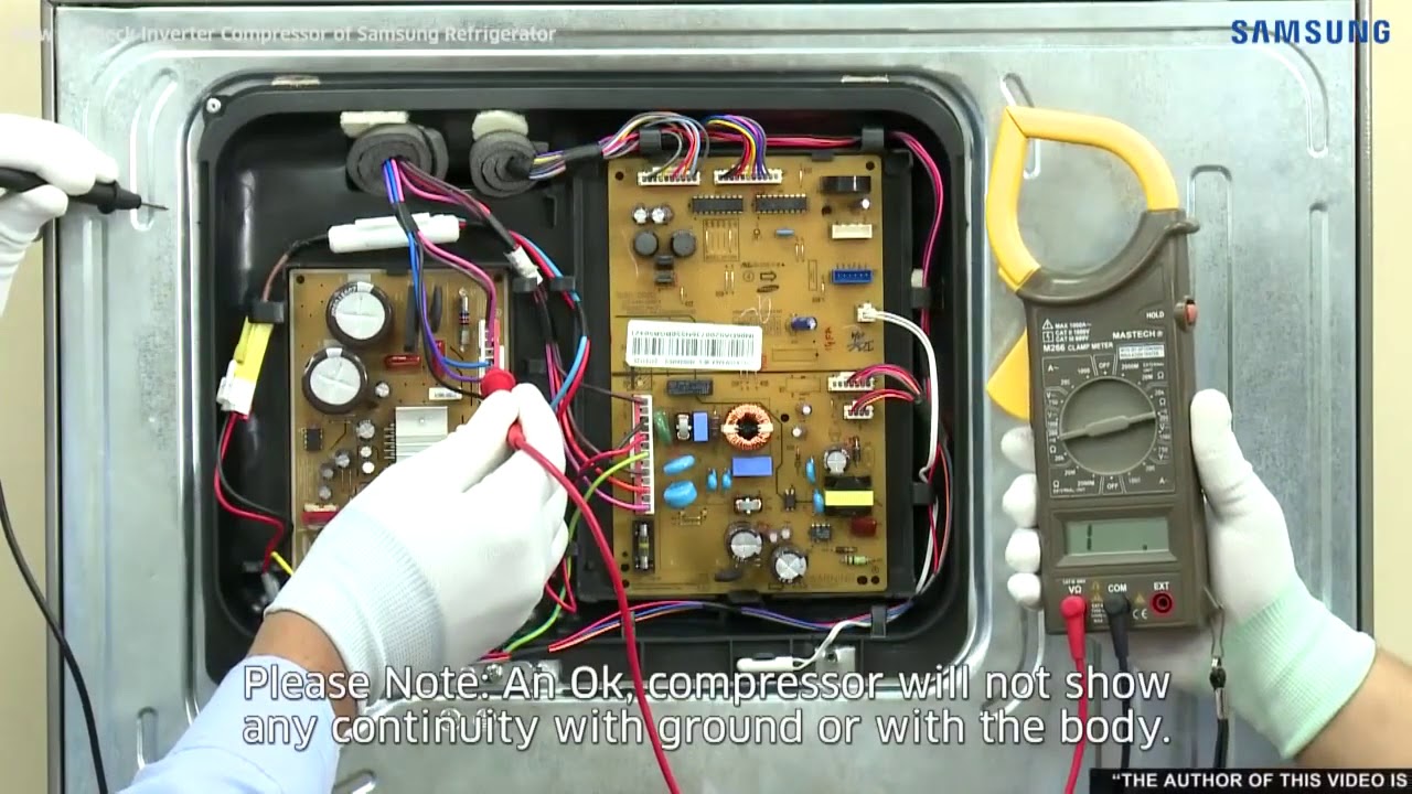 Samsung Refrigerator Check Inverter Compressor wm4rKJFdFZI