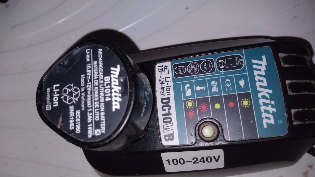 CARREGADOR MAKITA DC10WB NÃO CARREGA, COMO RESOLVER